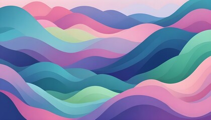 Obraz premium Title: Colorful Abstract Waves of Fluid Light. Dynamic Texture Background. Pink, Blue, White.