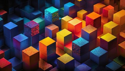 Obraz premium background with squares