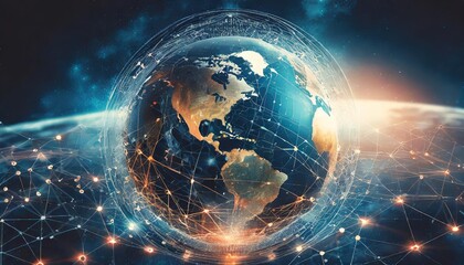 Obraz premium earth in space