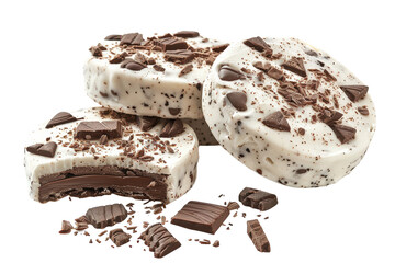 Ultimate Cookies and Cream Experience Isolated On Transparent Background