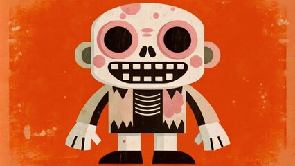 Cartoon Zombie Illustration