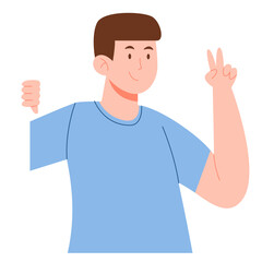 People Peeping Illustration