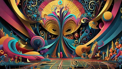 background with stripes