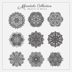 Abstract mandala pattern, Geometric shape, Unusual flower shape, golden color mandala design, Flower mandala, black and white mandala, pattern Vector illustration Islam, coloring book page,