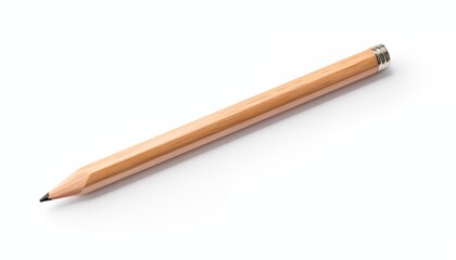 pencil on white background