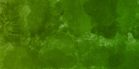 Obraz premium green moss on the stone green winter grunge watercolor background texture wallpaper texture old stone wall light effect background dark black effect graphics cover page template old wall unique patter