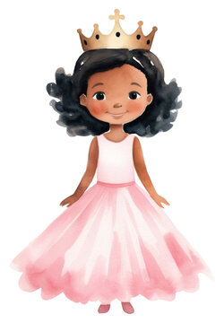 recommend clip art: PNG Little girl princess smiling cartoon crown.