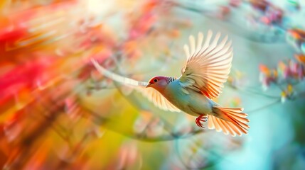 Obraz premium flying bird