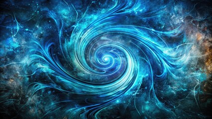 Dark, moody, and intense grunge texture with abstract, swirling patterns and vibrant, electric blue hues, perfect for dramatic backgrounds and edgy designs.