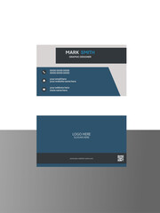 business card design for business and personal use. business card vector design template Double-sided creative ,horizontal simple clean template vector design, layout in rectangle size.