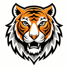 Tiger Head Vector Logo Style