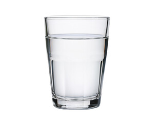 Transparent Glass of Water Isolated on Transparent background