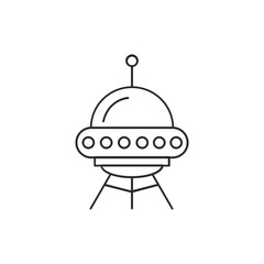 space icons collection. vector illustration