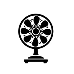 Table fan Silhouette