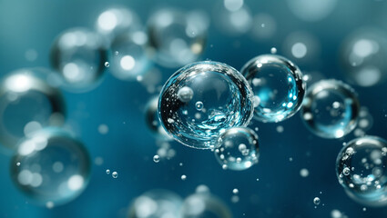 Fototapeta premium bubbles in water
