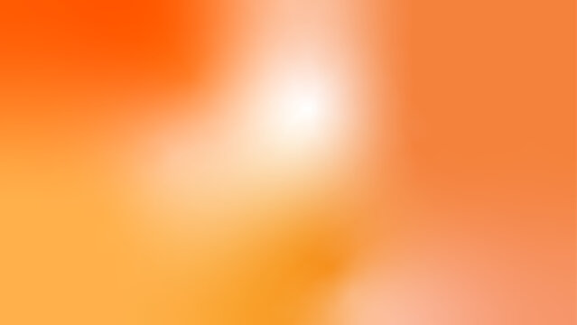 Orange gradient aura light background