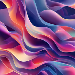 Obraz premium Degradados Líquidos Dinámicos en Ilustración