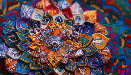 Fototapeta premium mandala, nahtlos, ornament, kunst, dekor, design, close up, neu, indie, hintergründe, beschaffenheit, dekoration, stoff, textil, indisch, blume, vektor, jahrgang, floral, oriental, photo, mustern, ad,