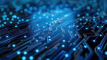 Abstract Technology Background