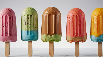 A sweety Icecream with white background 