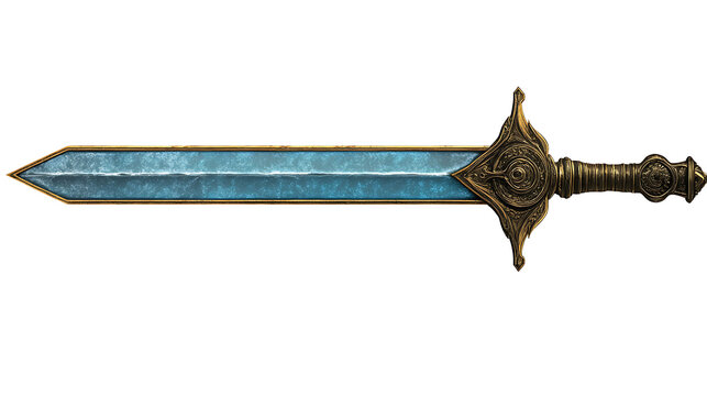 a sword  on transparent background png