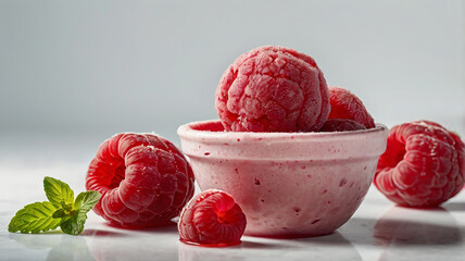 A sweety Icecream with white background 