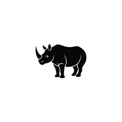 Hippopotamus icon isolated on white background from animals collection