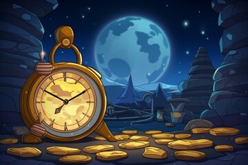 Time and Treasure: A Nighttime Fantasy