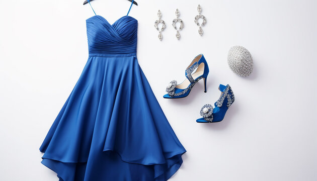 Women Get ready to prom or date or celebration