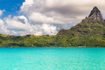 Obraz premium Bora Bora Island, French Polynesia.