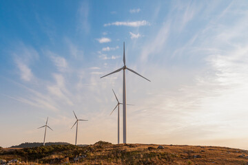 Parque Eólico, Geração de energia renovável, Turbinas eólicas 