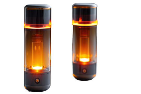 Smart Sensor Vape Devices Isolated On Transparent Background