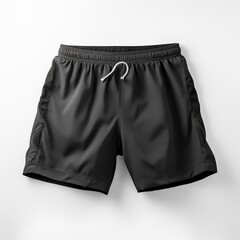 Black Athletic Shorts for Men - Workout, Running & Gym