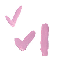 Pincelada rosa