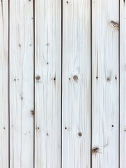 Fototapeta premium Natural wood planks with a light finish and visible knots