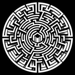 maze or labyrinth game