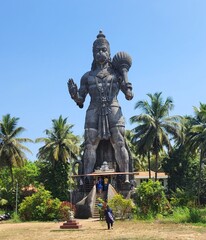 Prasanna Anjaneya Temple, a  big lord Hanuman statue of around 80 feet at Kundapura, Udupi district, Karnataka India

