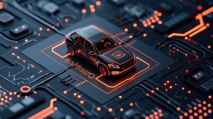 Secure Smart Car Technology with Data Protection Overlay Ensuring Automotive Data Security