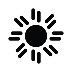 Sun icon