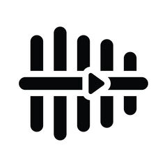 Sound wave icon