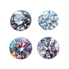 set of diamonds