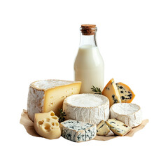 milk and cheese
