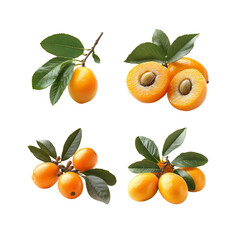 set of tangerines
