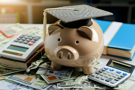 School Education Budget and Graduate Loan in a Piggy Bank