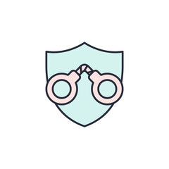 Kidnap icon vector illustration. Kidnap symbol isolated on white background