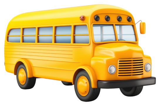 PNG Bus vehicle car white background.