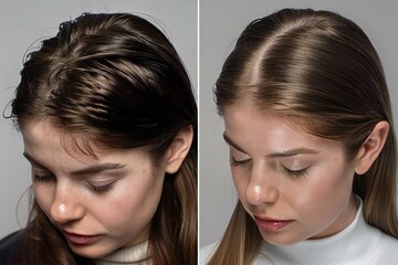 Before and After Hair Loss Treatment: A Woman's Transformation