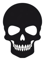 PNG Skull moustache darkness portrait.