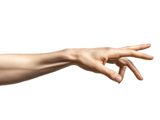 a hand holding something