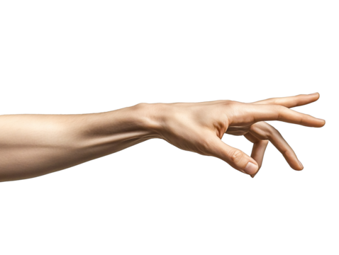 a hand holding something